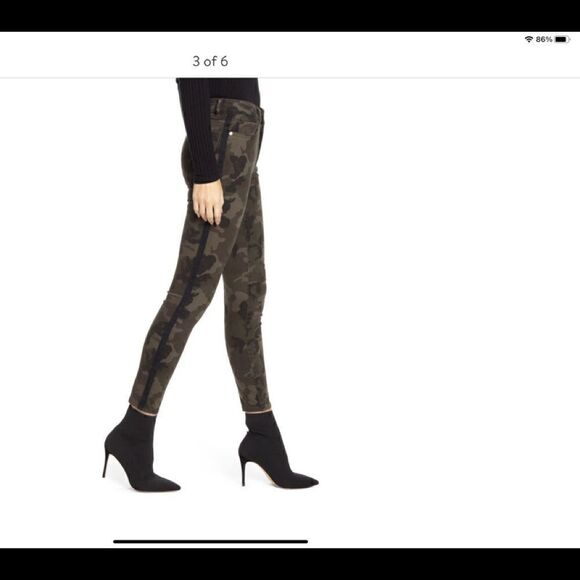 NWT Florence Ankle Mid Rise Instasculpt Skinny - Fort Greene Size 25 - Picture 5 of 14